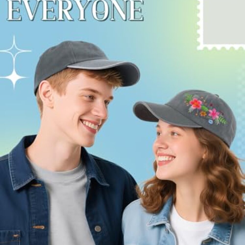 Embroidered Baseball Cap Adjustable Soft Breathab… - image 4